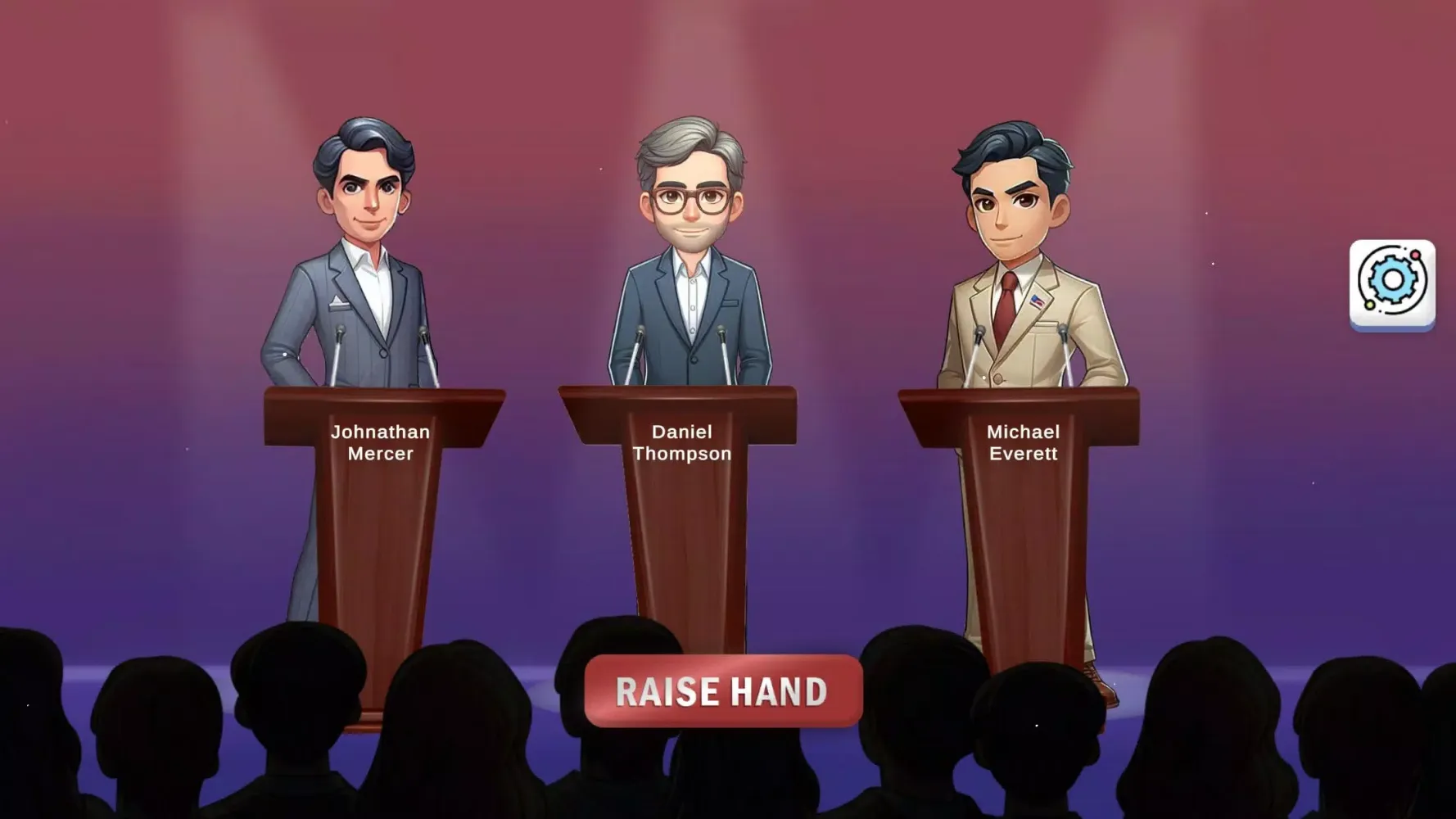 Capturas de pantalla de President Election Voting Game