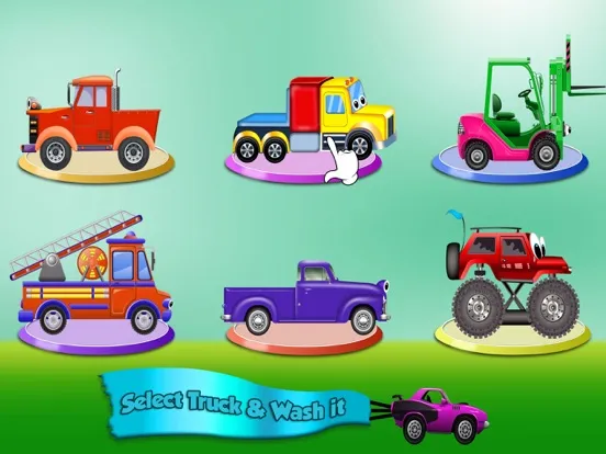 تصاویر Super Truck Wash iPad 