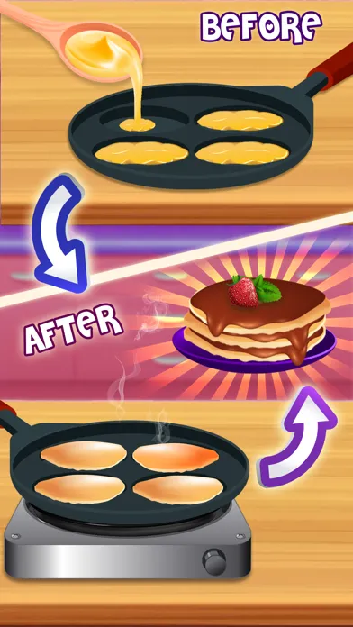 Toy Kitchen Set Food Cooking应用截图
