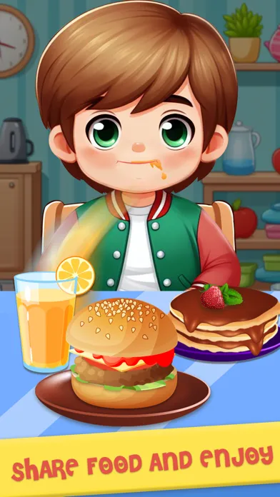 Toy Kitchen Set Food Cooking应用截图