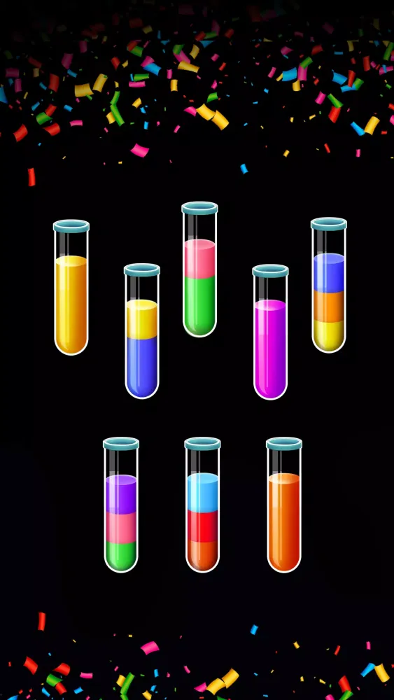 Ảnh chụp màn hình của Water Color Sort Puzzle Games