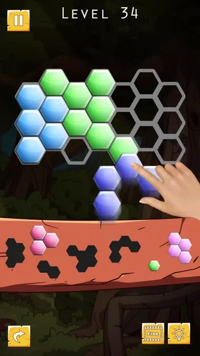 Gems Hexa: Block Puzzle Games Screenshots