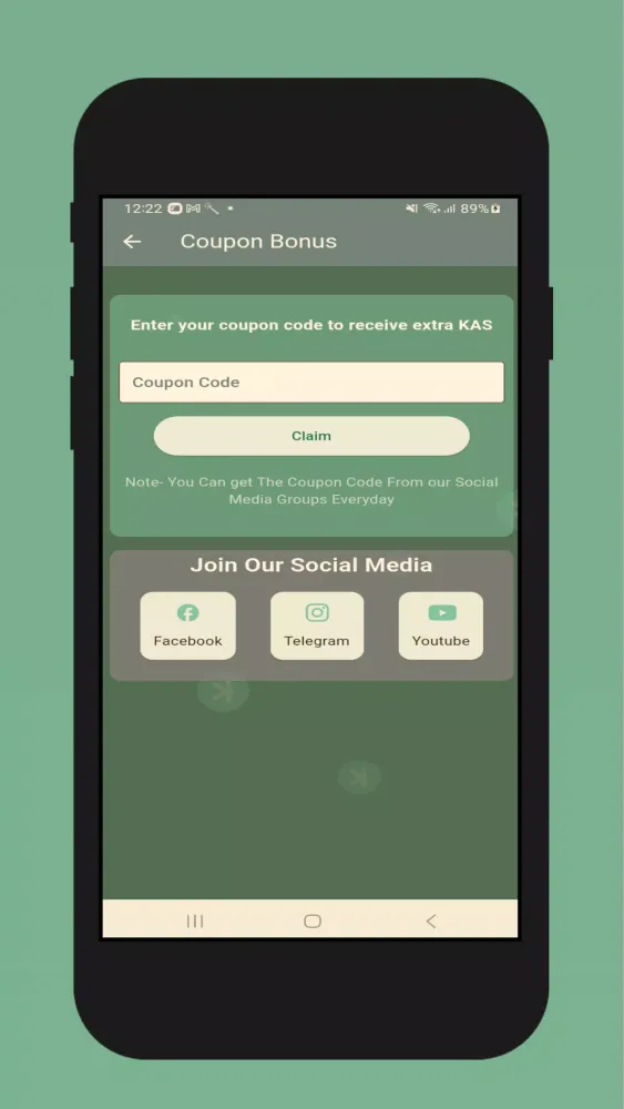 Kaspa Faucet Screenshots