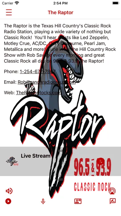 Zrzuty ekranu THE RAPTOR ROCKS