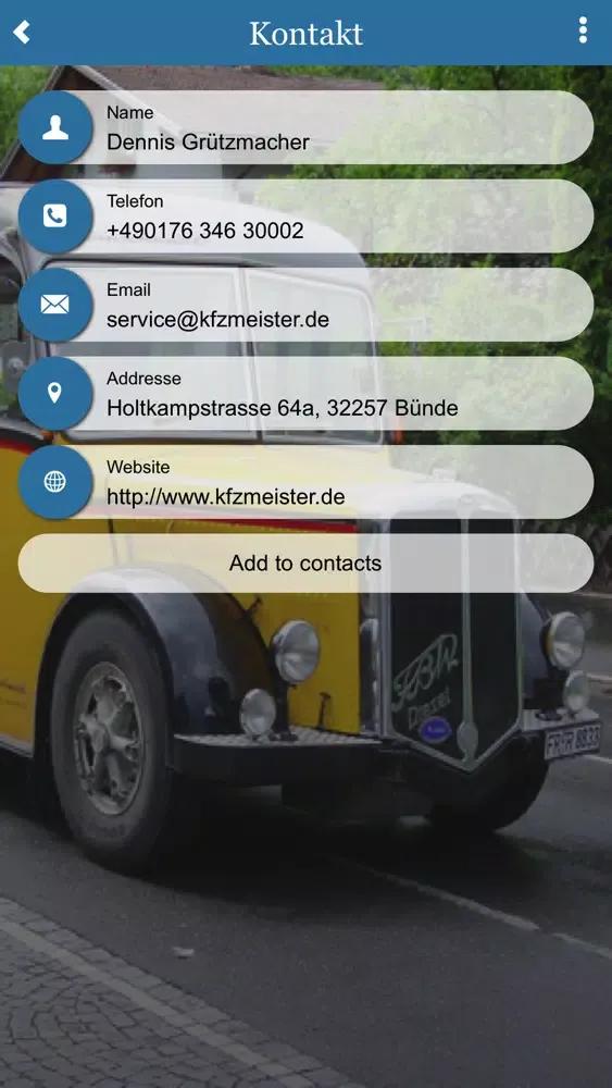 KfzMeister سکرین شاٹس