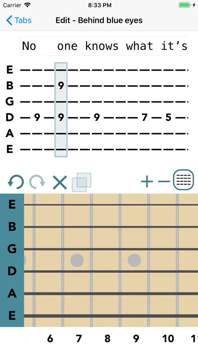 Guitar Tab Maker 스크린샷