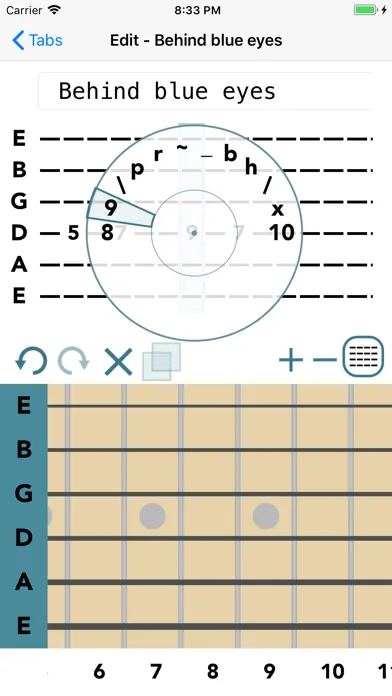 Guitar Tab Maker 스크린샷