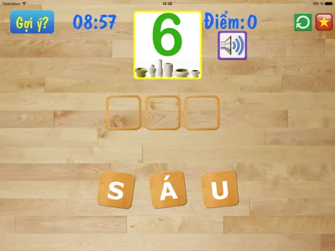 Bé Học Ghép Chữ iPad  スクリーンショット