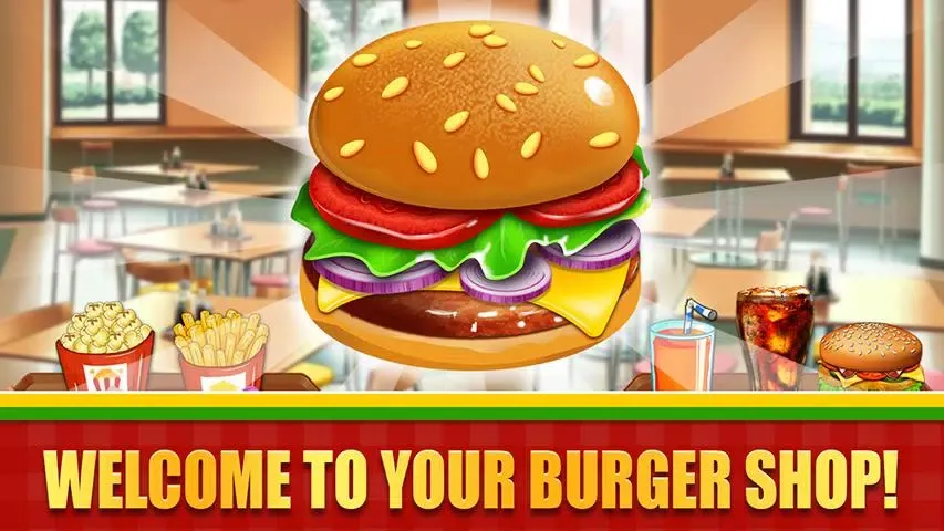 Tangkapan skrin Fast Food Cooking Game Offline