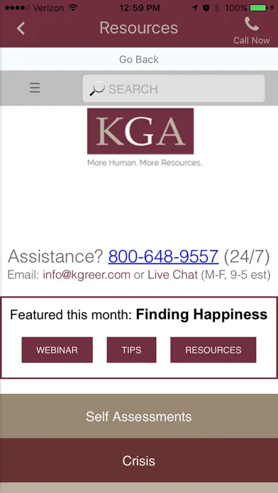 KGA Mobile应用截图