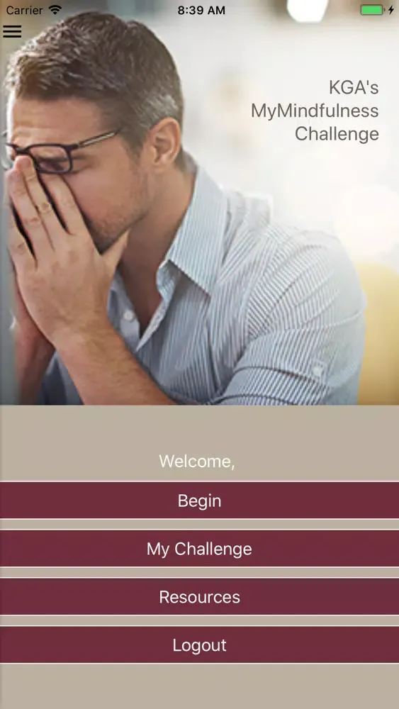 Capturas de pantalla de KGA's MyMindfulness Challenge