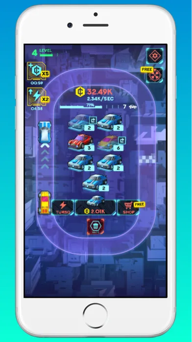 صور Merge Car: Cyber Racers