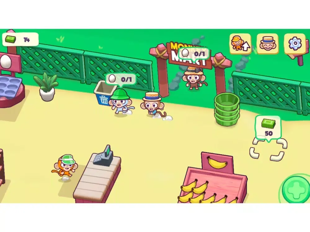 Monkey Supermarket iPad  स्क्रीनशॉट