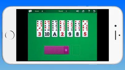 Tangkapan skrin Solitaire Golf Game