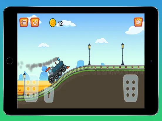 Hill Train Racing iPad  Ekran Görüntüleri