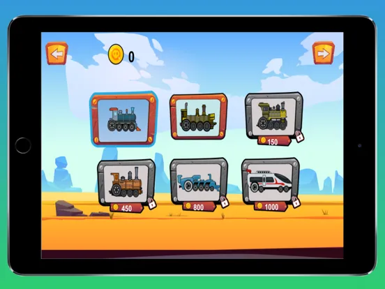 Hill Train Racing iPad  Ekran Görüntüleri