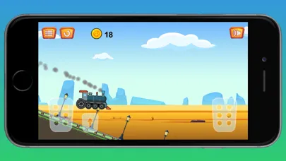 Hill Train Racing Ekran Görüntüleri