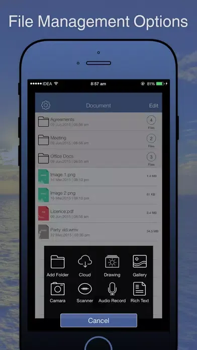 File pro : File manager Screenshots