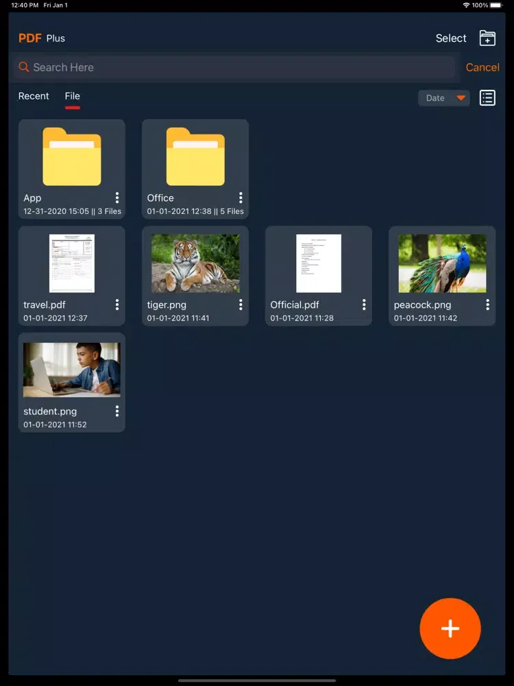 صور PDF Plus : PDF Reader & Editor iPad 