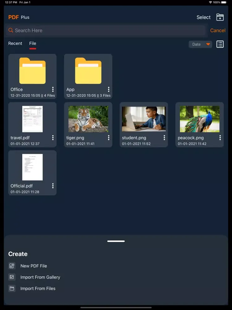 صور PDF Plus : PDF Reader & Editor iPad 