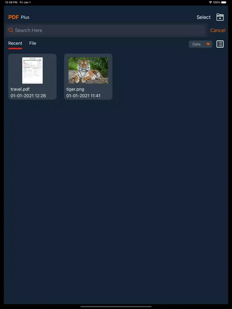 صور PDF Plus : PDF Reader & Editor iPad 