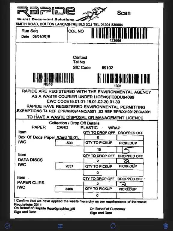 Tangkapan layar PDF Scanner : Scan & Share iPad 