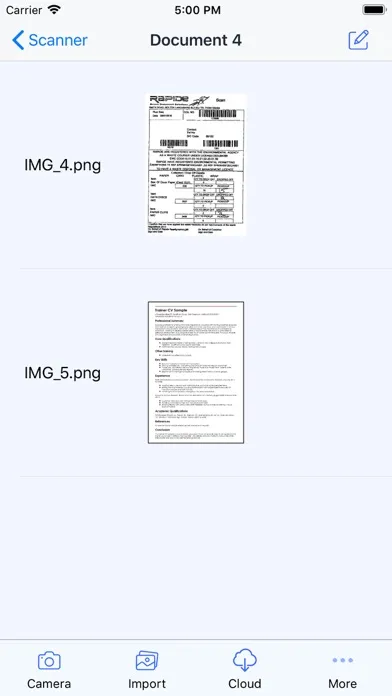 Tangkapan layar PDF Scanner : Scan & Share
