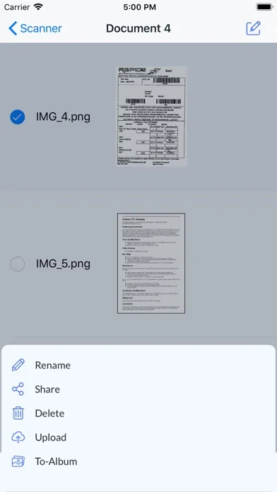 Tangkapan layar PDF Scanner : Scan & Share