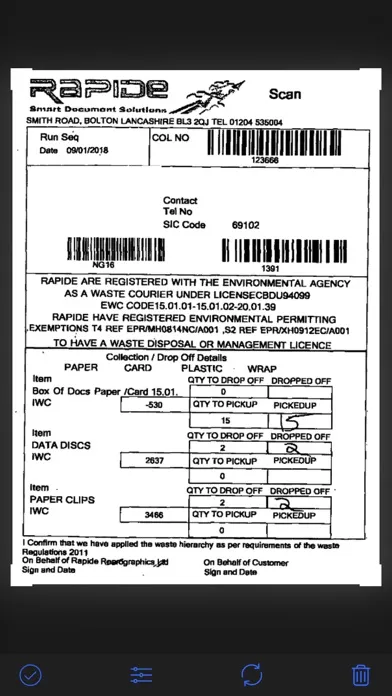 Tangkapan layar PDF Scanner : Scan & Share
