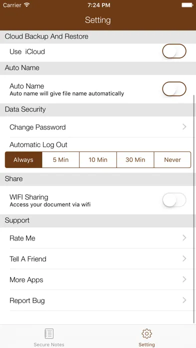 Secure Notes : Text Memo, Note Screenshots