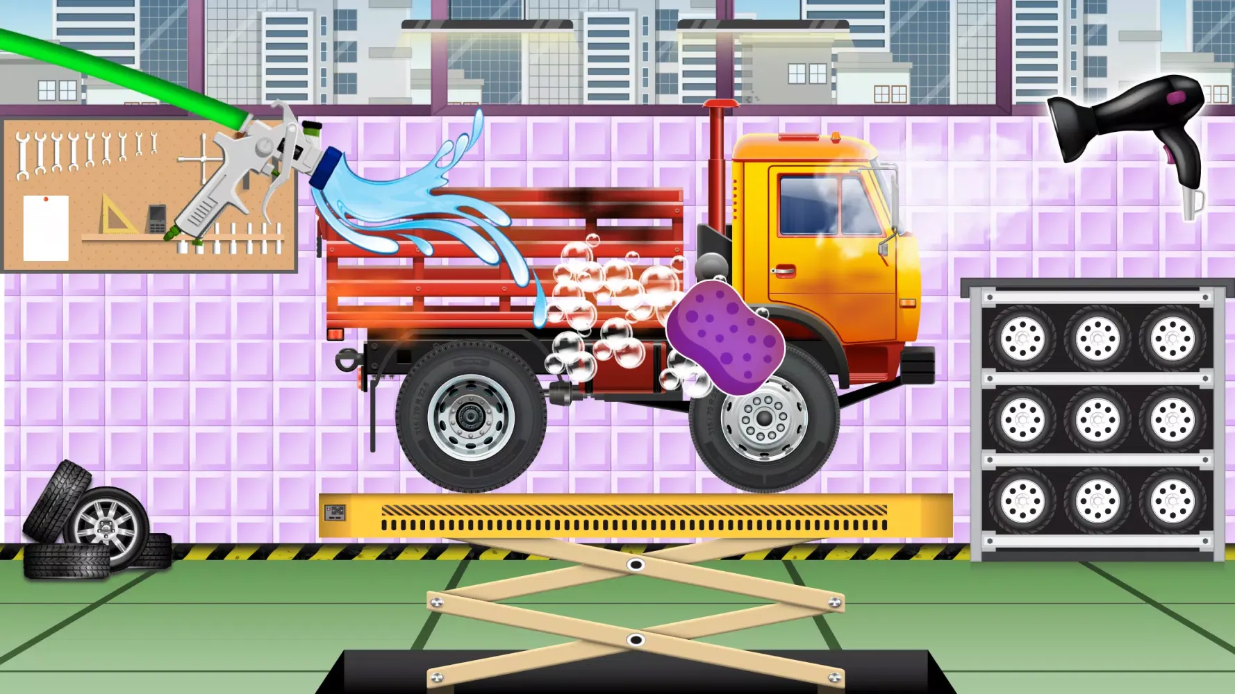 Ảnh chụp màn hình của Truck Builder Factory