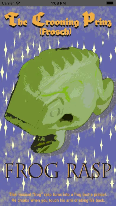 The Crooning Prinz Frog Rasp Screenshots