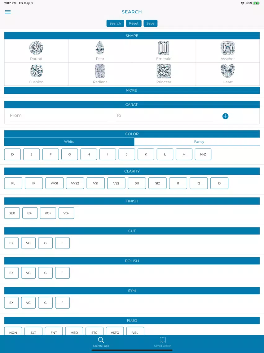 Скриншоты KGK Live iPad 