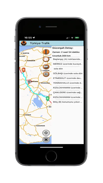 Capturas de pantalla de KGM Türkiye Trafik