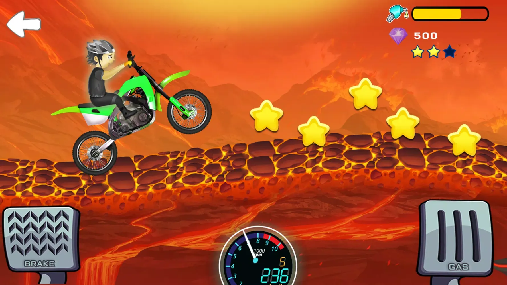 Bike Hill Racing - Bike Game Screenshots