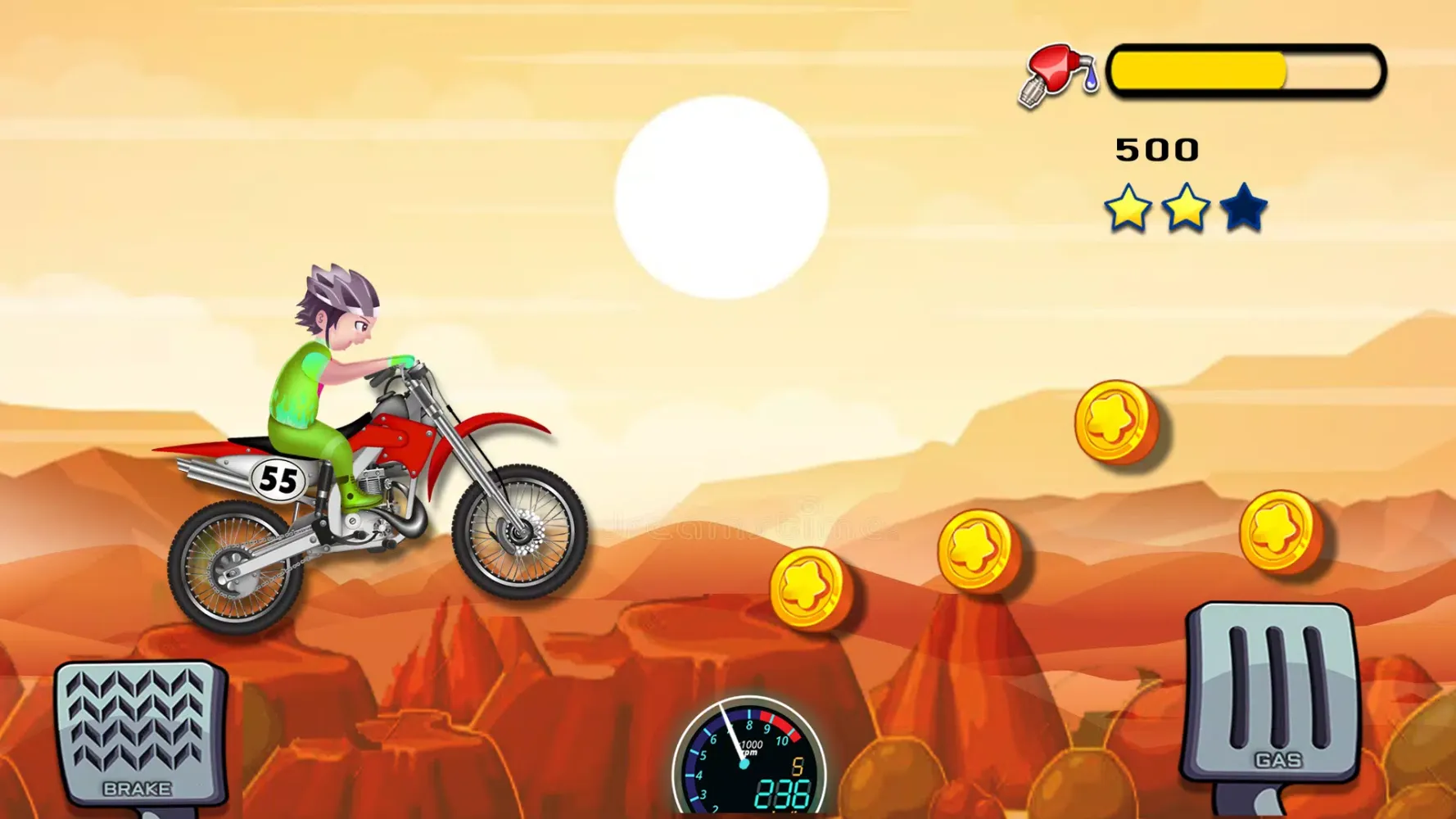 Bike Hill Racing - Bike Game Screenshots