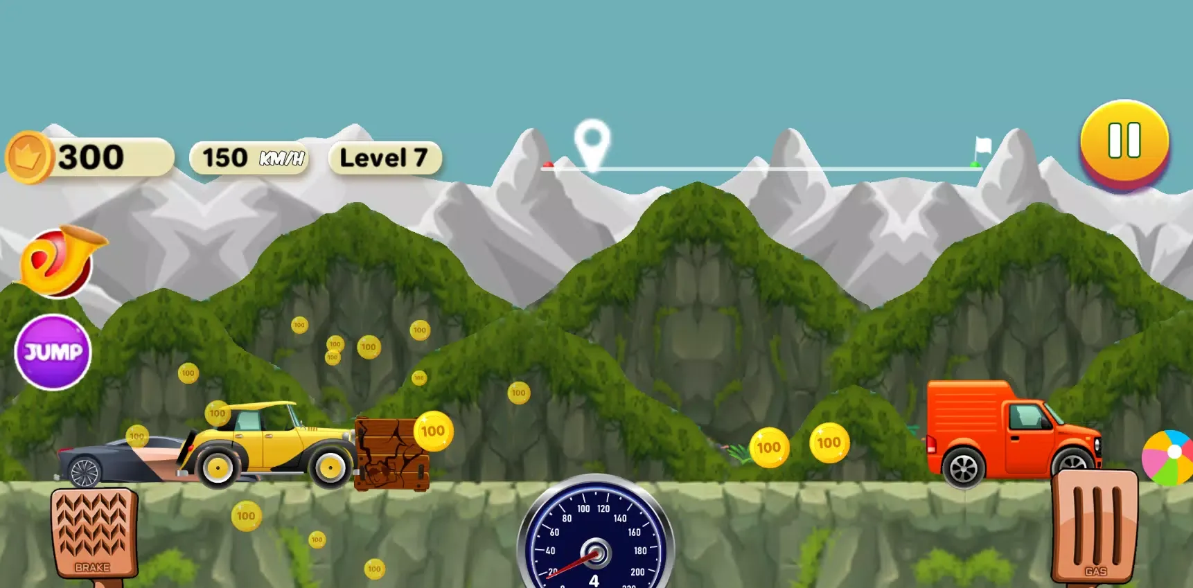 Mountain Hill Climb Car Racer Screenshots