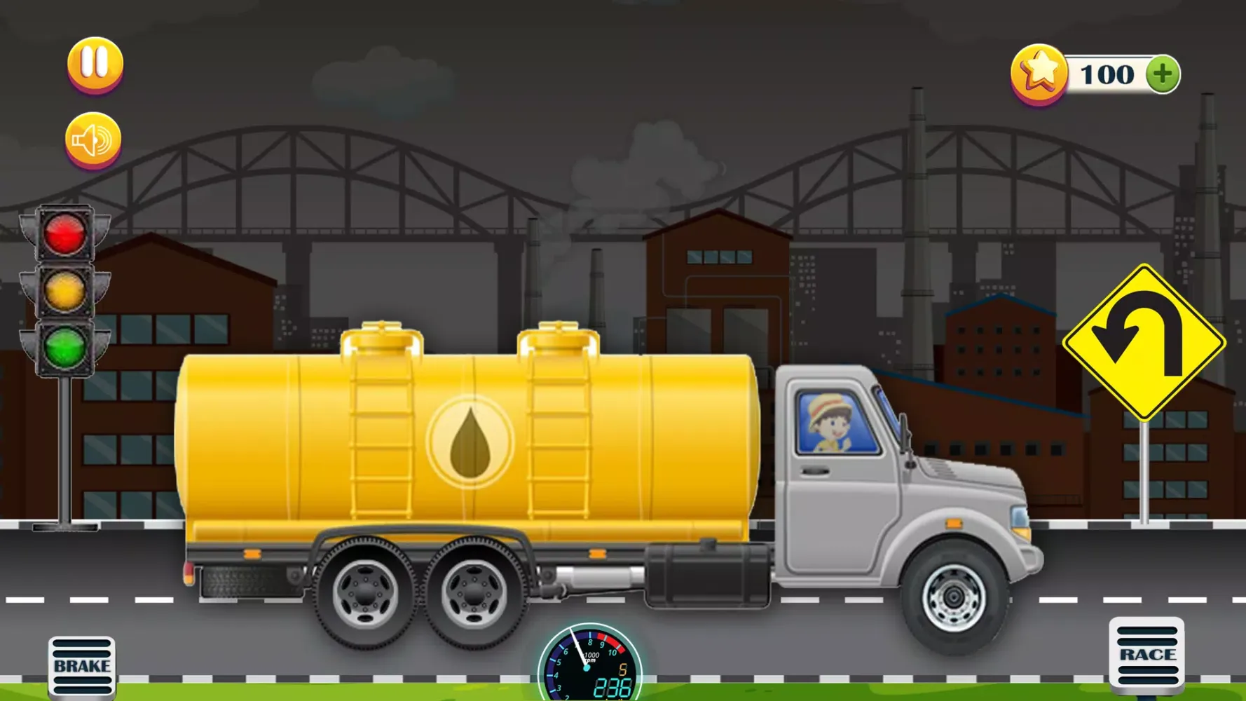 Capturas de tela do Cargo Truck Driving-Truck Game