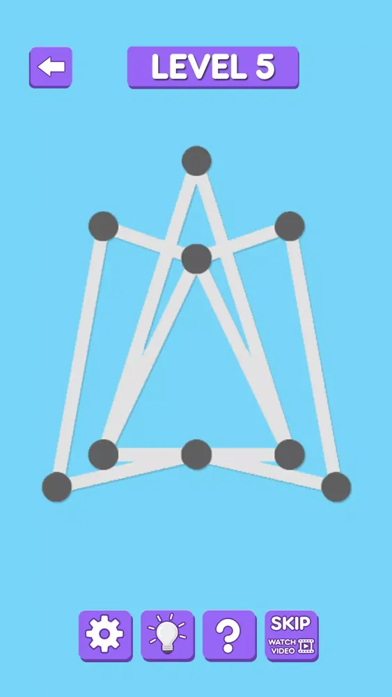 One Line Draw Puzzle Games Screenshots