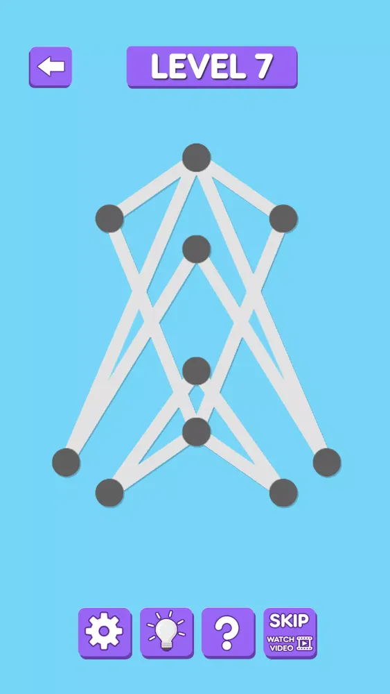 One Line Draw Puzzle Games Screenshots