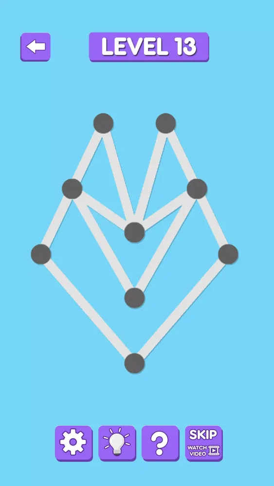 One Line Draw Puzzle Games Screenshots