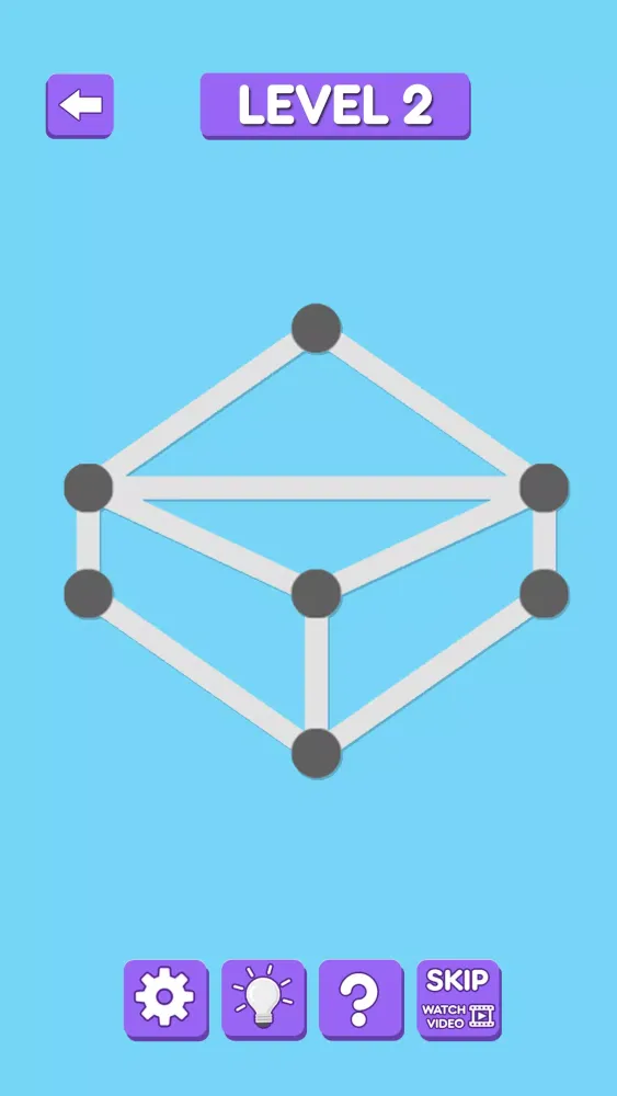 One Line Draw Puzzle Games Screenshots