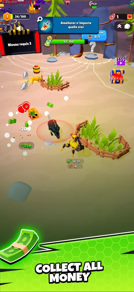 Capturas de tela do Rat Killer Robot Invasion