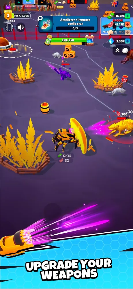 Capturas de tela do Rat Killer Robot Invasion