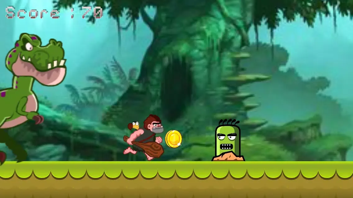Caveman Run スクリーンショット
