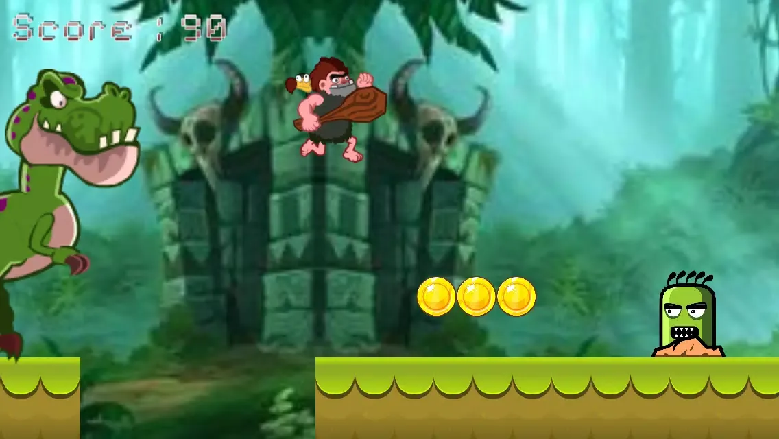 Caveman Run スクリーンショット