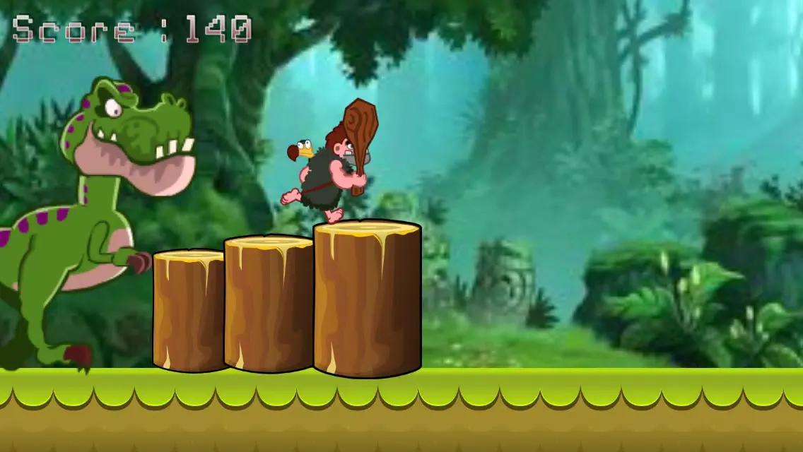 Caveman Run スクリーンショット