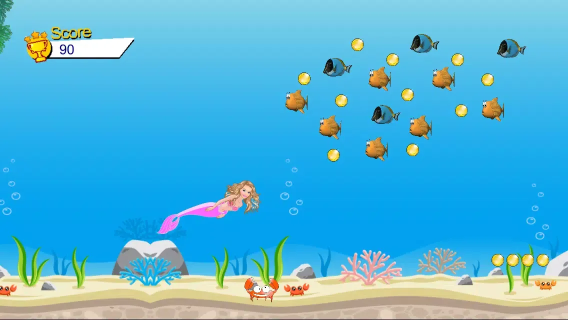 Capturas de tela do Cute Mermaid