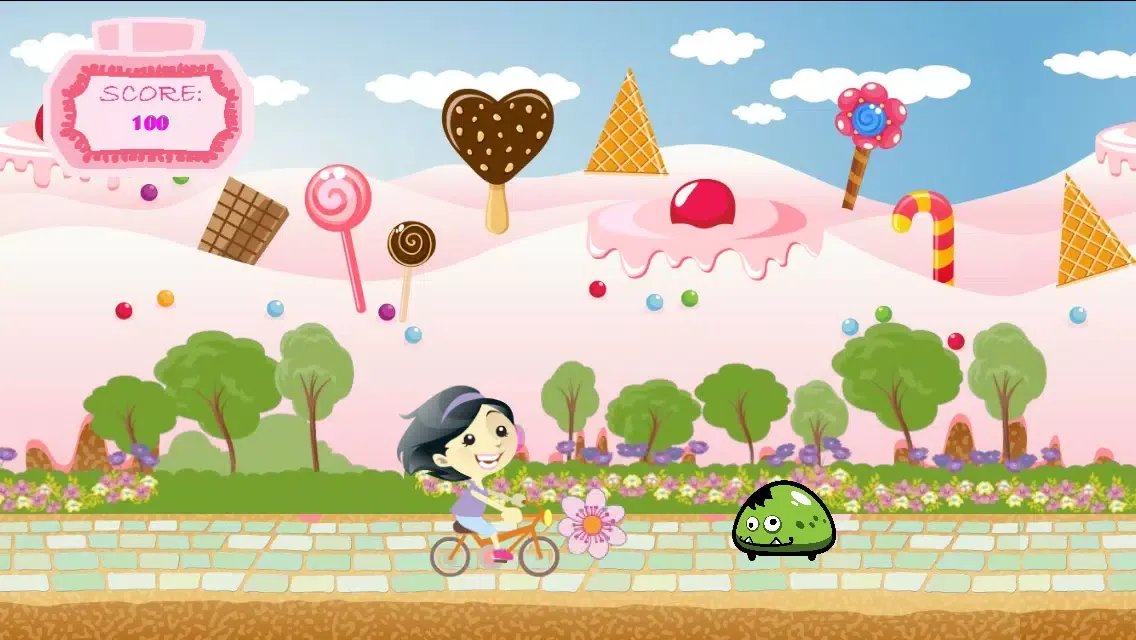 Girl Bike Ride Screenshots