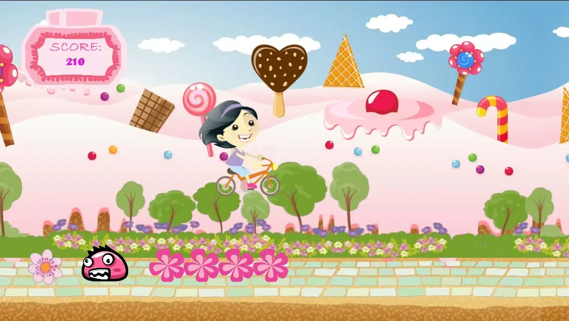 Girl Bike Ride Screenshots